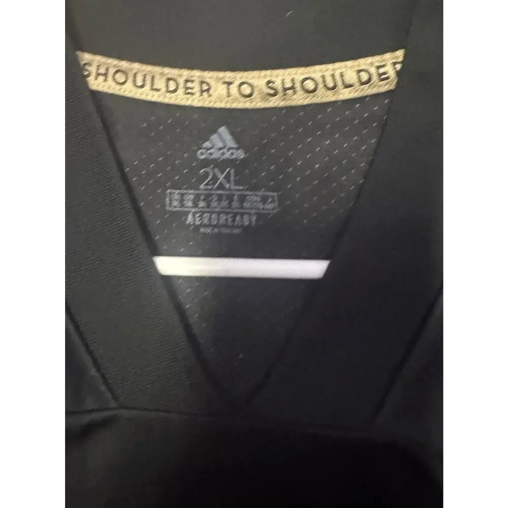 NWOT LAFC Adidas Blackout Soccer Jersey FLEX Power Tools Mens 2XL